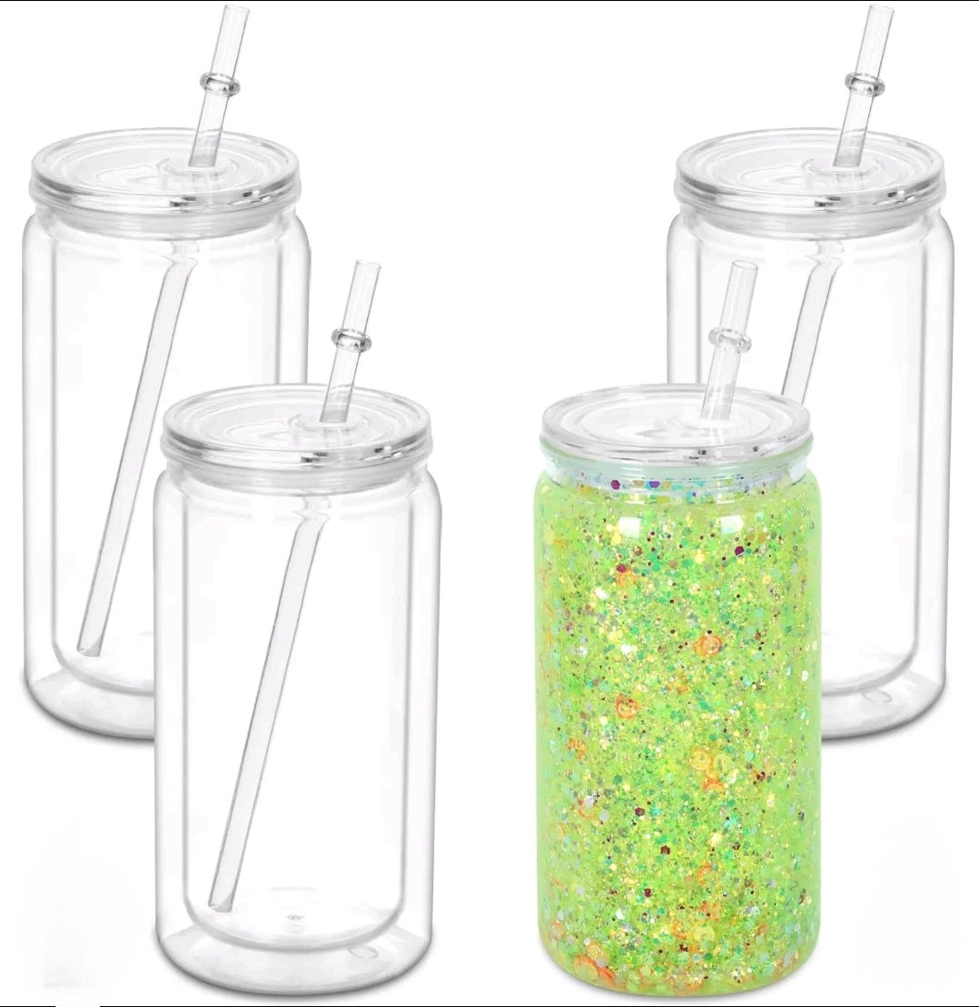 16oz Acrylic Snowglobe